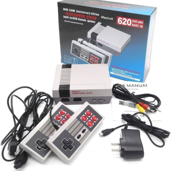 Consola Nintendo 620 Juegos Caja Azul Video + Envío Gratis